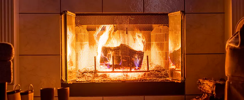 Mendota Hearth Landscape Fireplace Installation in Immokalee, Florida