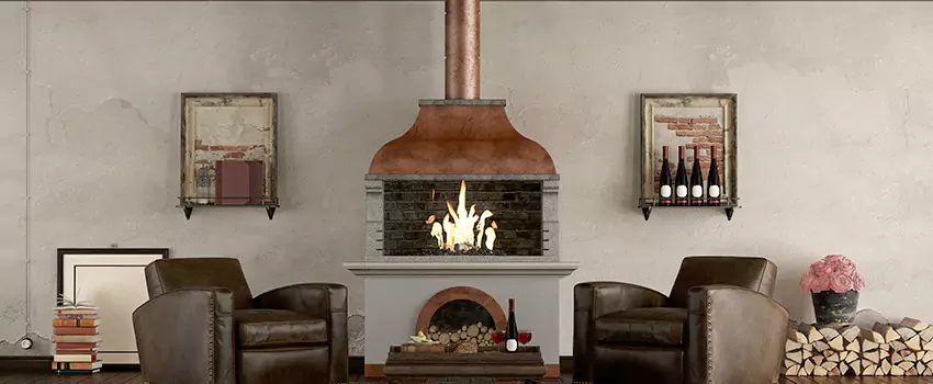 Thelin Hearth Products Providence Pellet Insert Fireplace Installation in Immokalee, FL