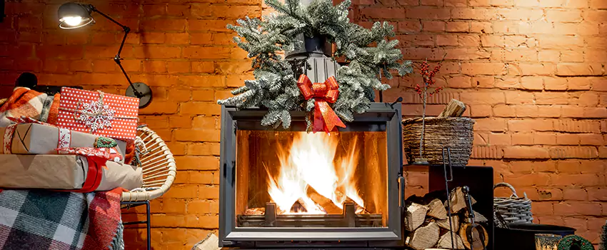 Travis Industries Linear Gas Fireplace Installation in Immokalee, Florida