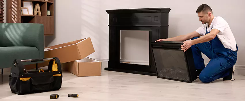 Old Rusted Metal Fireplace Repair And Replacement in Immokalee, FL