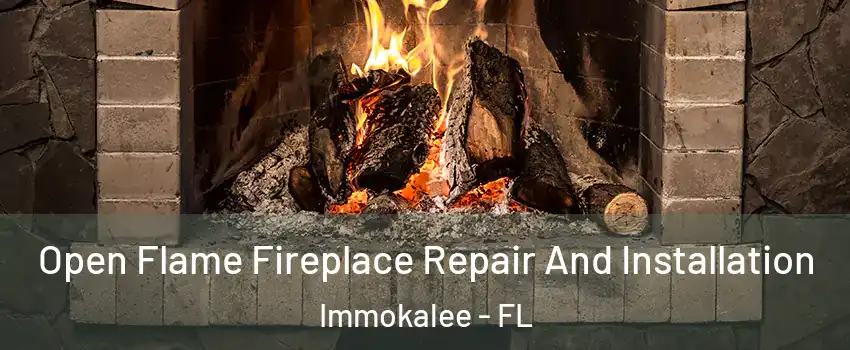  Open Flame Fireplace Repair And Installation Immokalee - FL